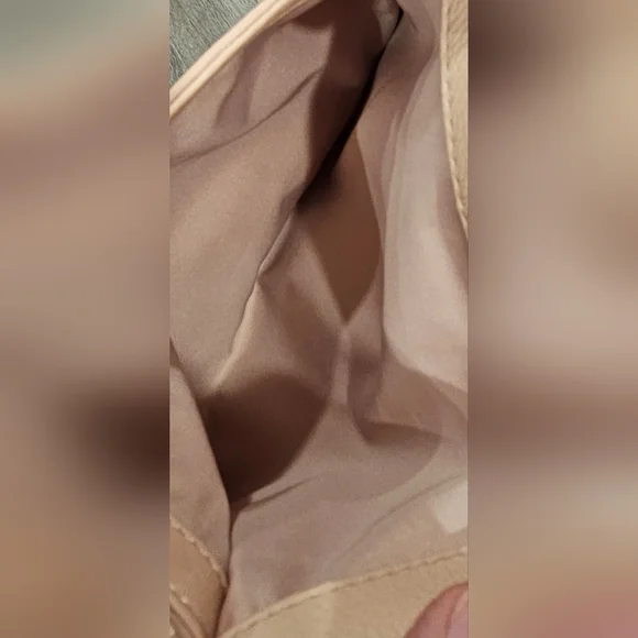 Tory Burch Thea Foldover Crossbody In Light Pink- Width 11" - Picture 6 of 12